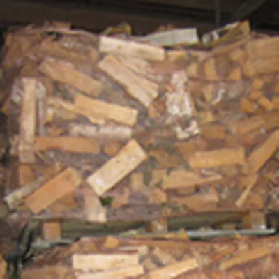 Storsekk med bjørkeved, 1500 liter